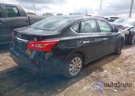 2017 Nissan Sentra S from USA, damaged, VIN 3N1AB7AP7HY392627